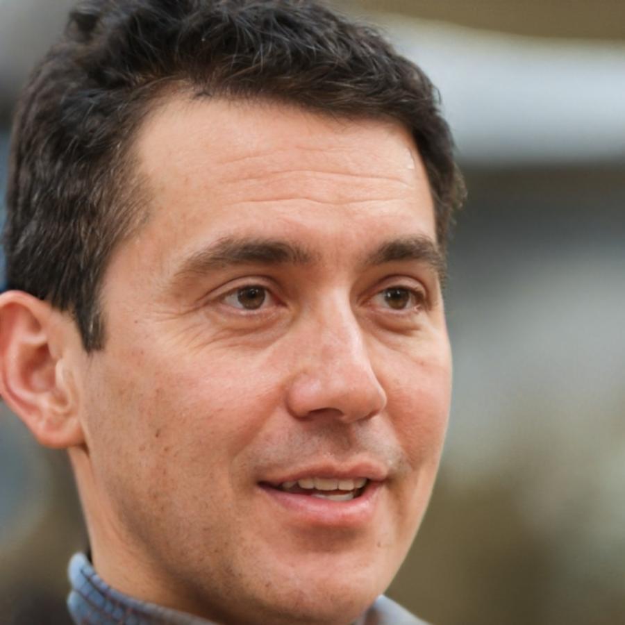 Портрет преподавателя Андраш Надь